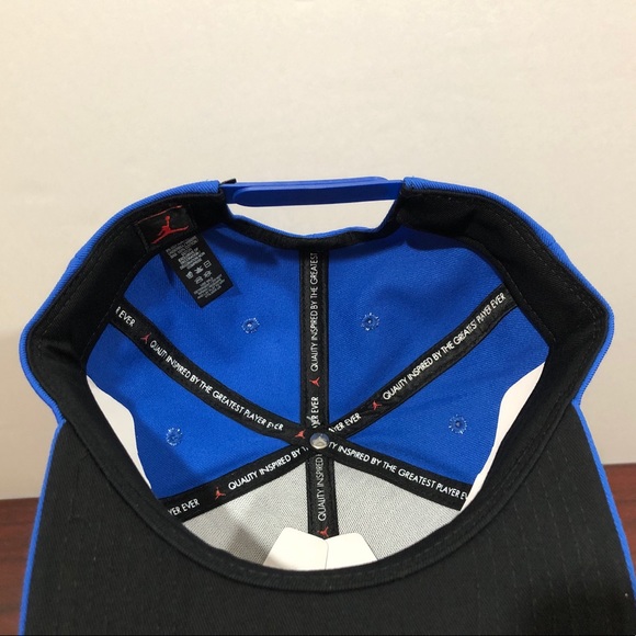 Jordan, Nike Pro Hat, AR2118-480, Blue & Black - Picture 8 of 11